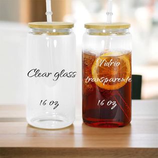 Custom 16 oz Glass Cans